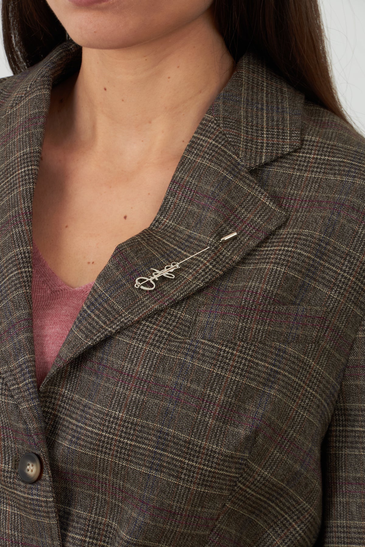 Veste blazer Douglas - Carreaux choco